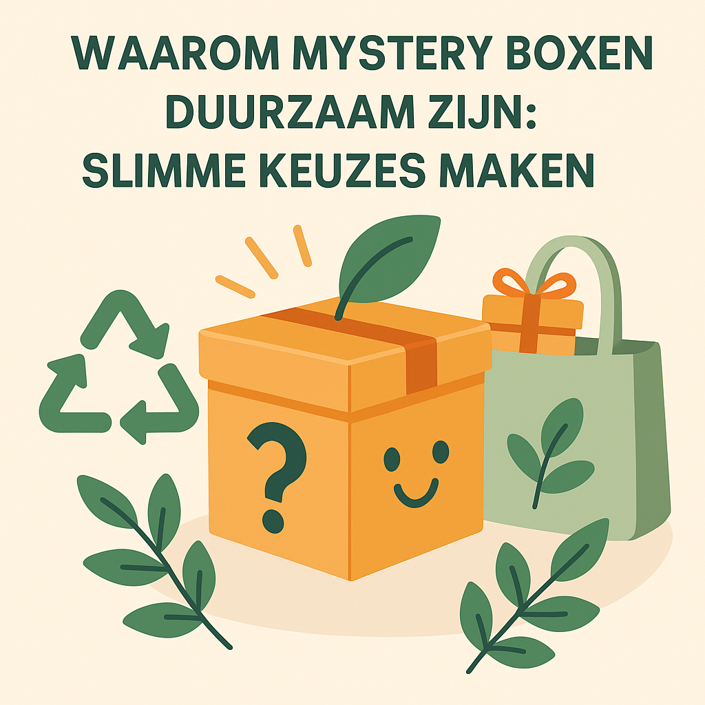 Waarom mystery boxen duurzaam zijn: slimme keuzes maken