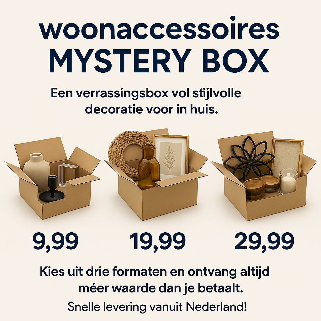 Woonaccessoires Mystery Box