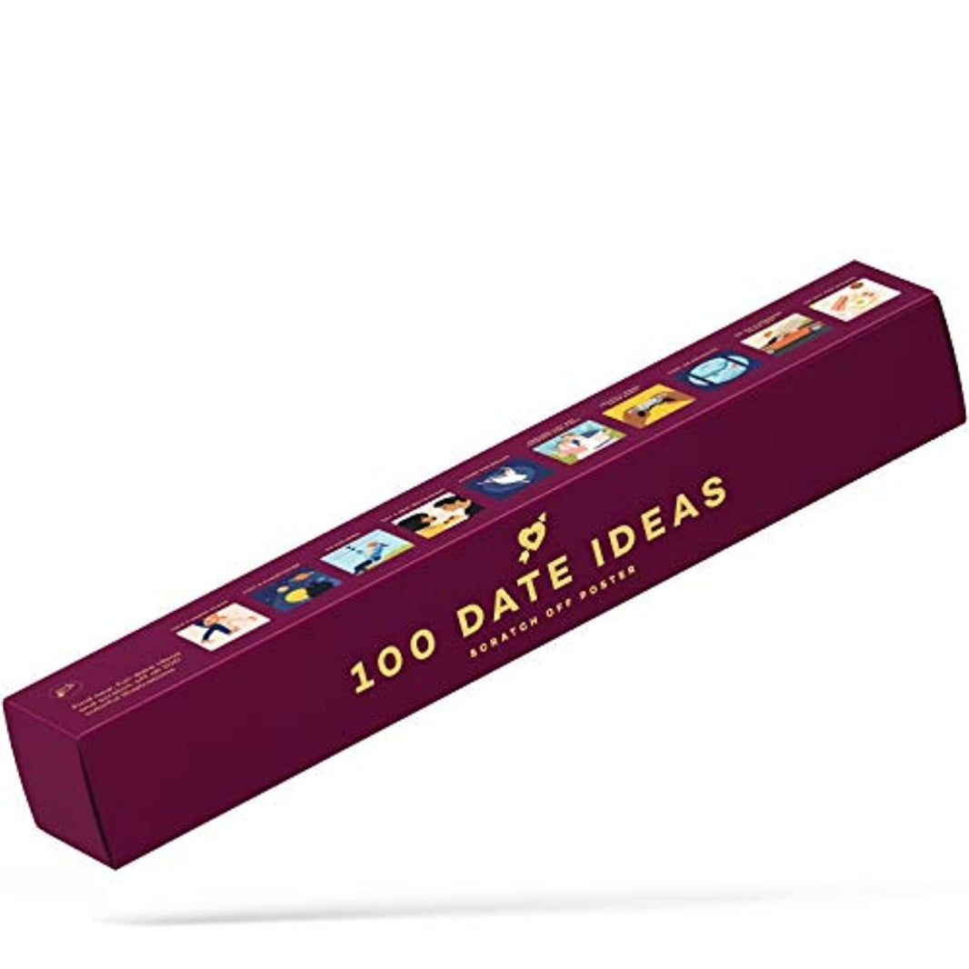 100 Date Ideas Krasposter – Voor Onvergetelijke Dates