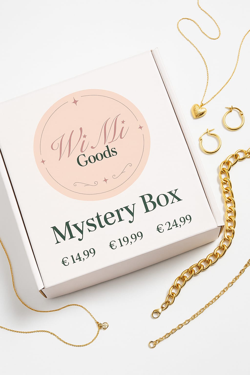 Laat je stralen met de Sieraden Mysterybox van WiMi Goods!