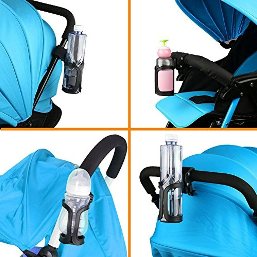 HappyGetFit Universele Fietsbidonhouder – Ook voor Buggy’s & Rollators